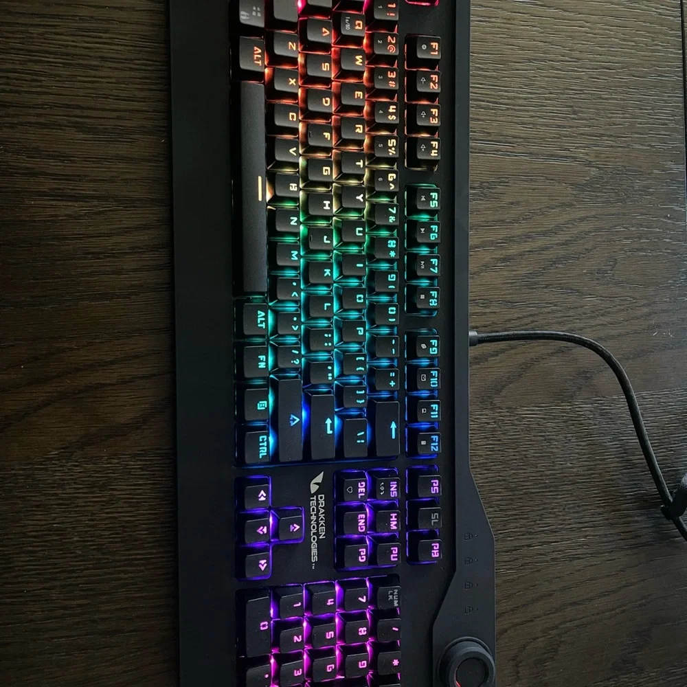 Drakken Gaming Keyboard - Black